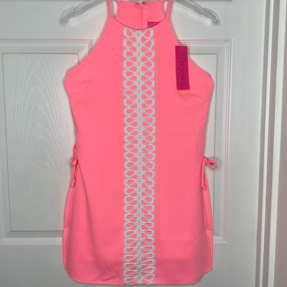 NWT Lilly Pulitzer Pink Romper Shorts Sz 00